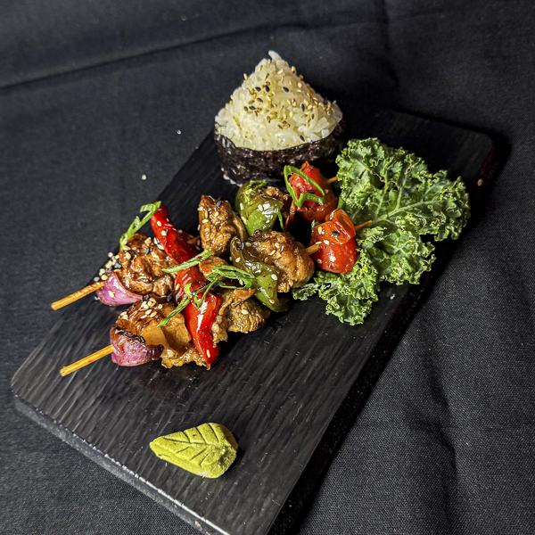 Yakitori de yacaré